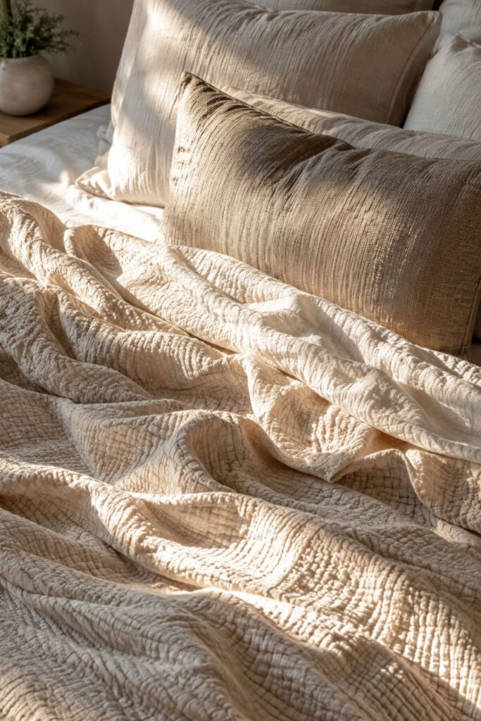 Warm neutral bedding ideas to make your bedroom look expensive